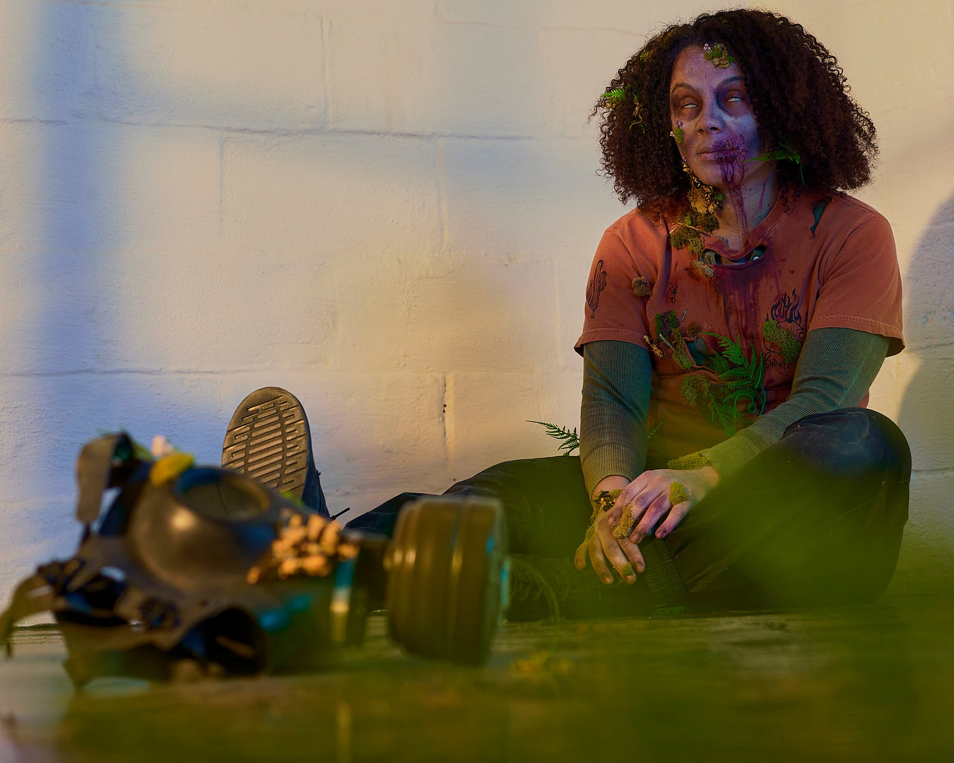 Theatrical makeup inspired by The Last of Us