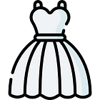 Icon of a wedding dress