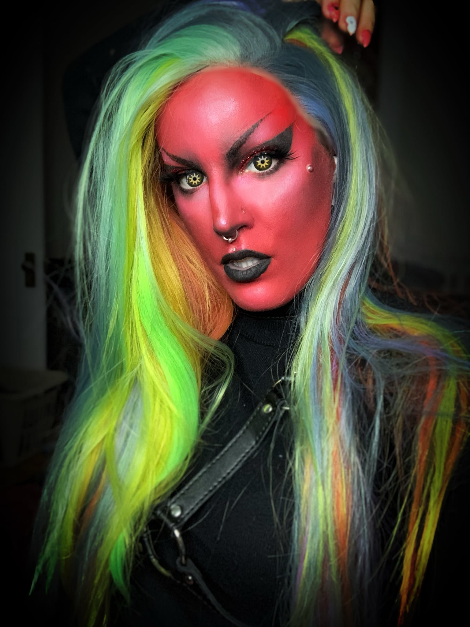 Monster High inspired makeup by Waring Makeup