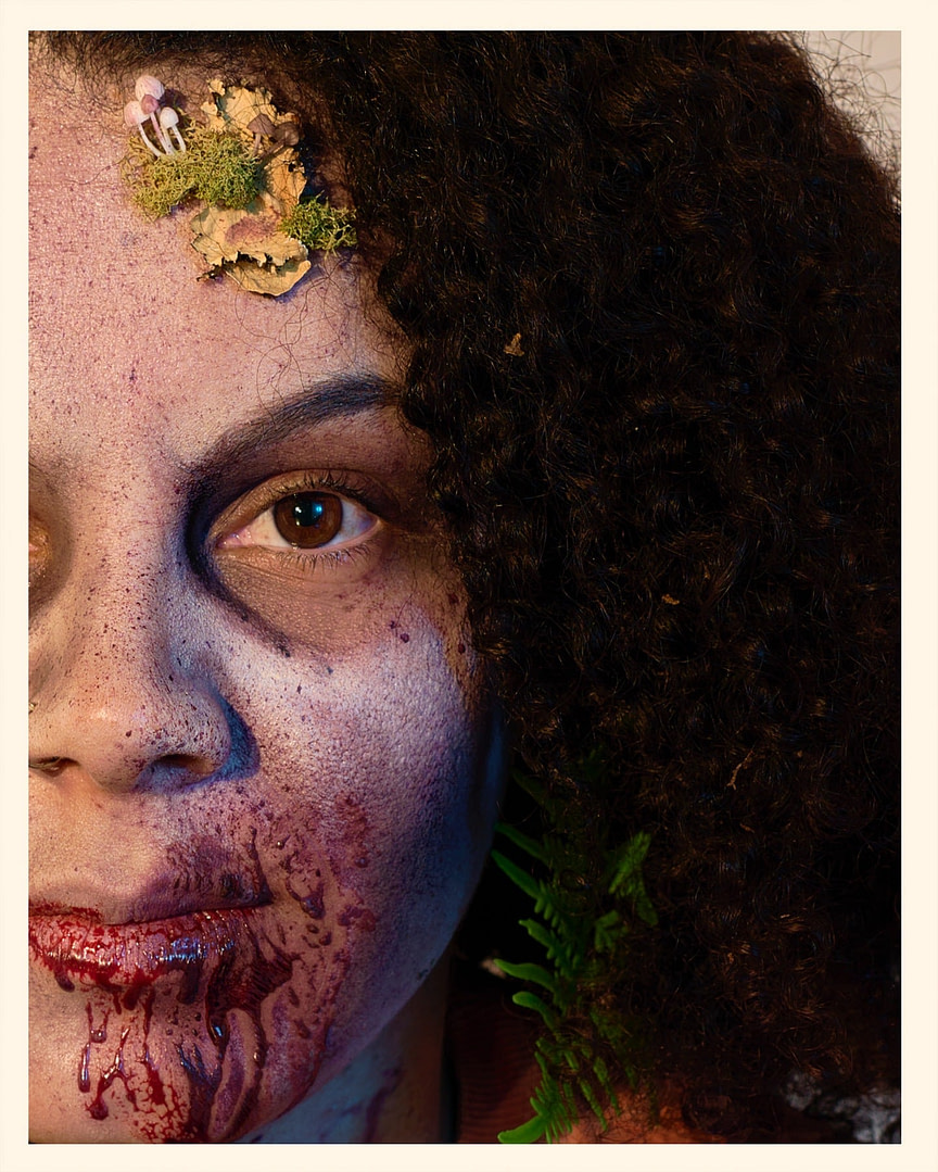 Theatrical makeup inspired by The Last of Us